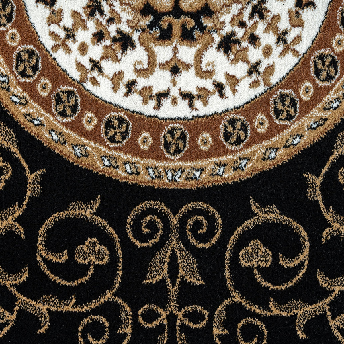 Estate 511 Black Traditional, Classic Rug