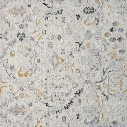 Easton 462 Silver Abstract, Transitional Rug