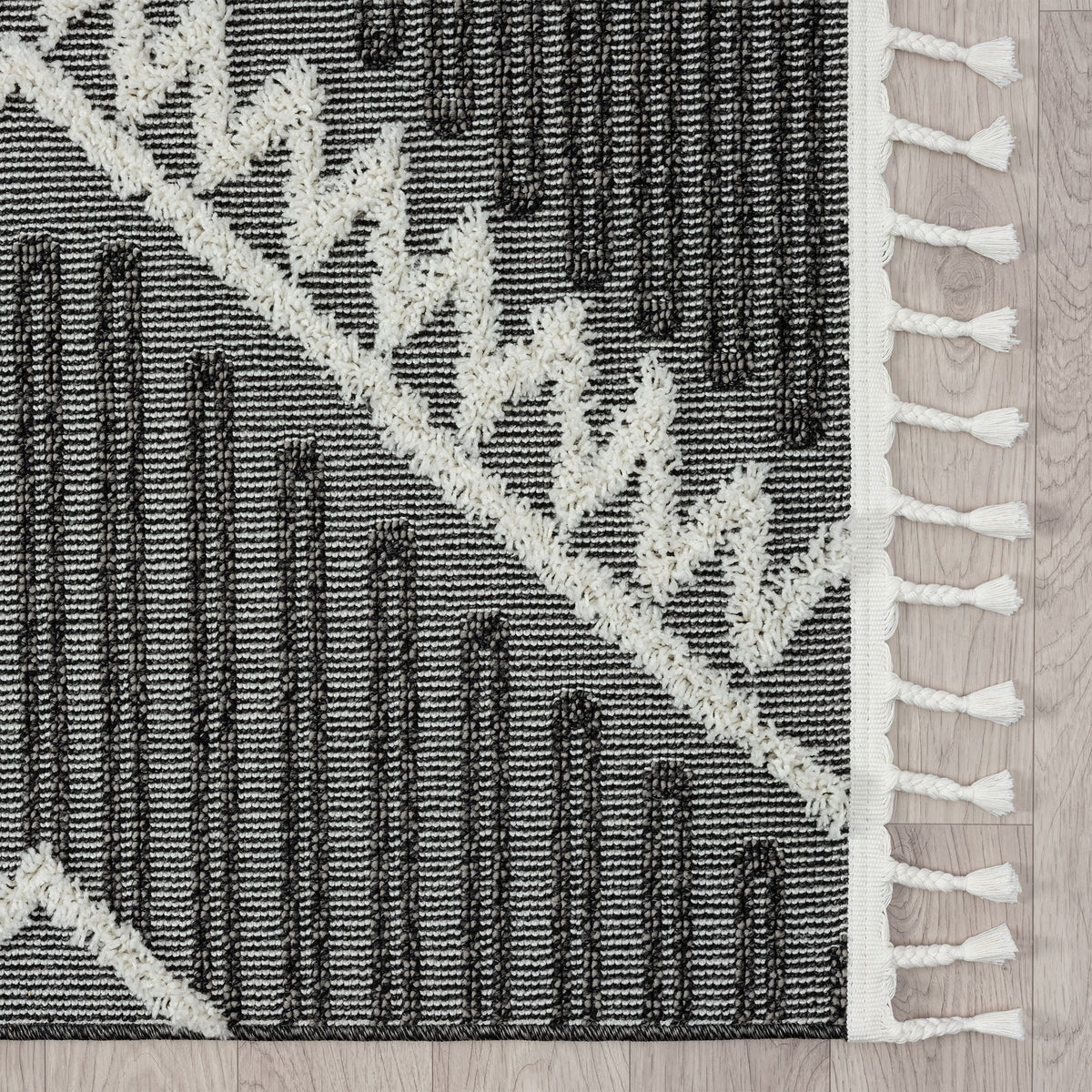Cottage 544 Ash Geometric Rug