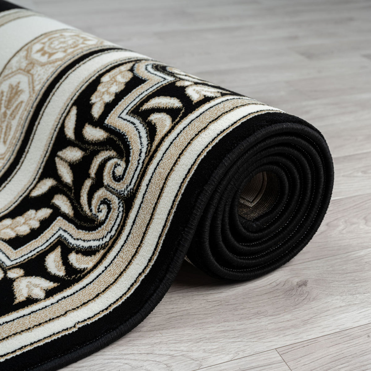 Royal 523 Black Traditional, Classic Rug