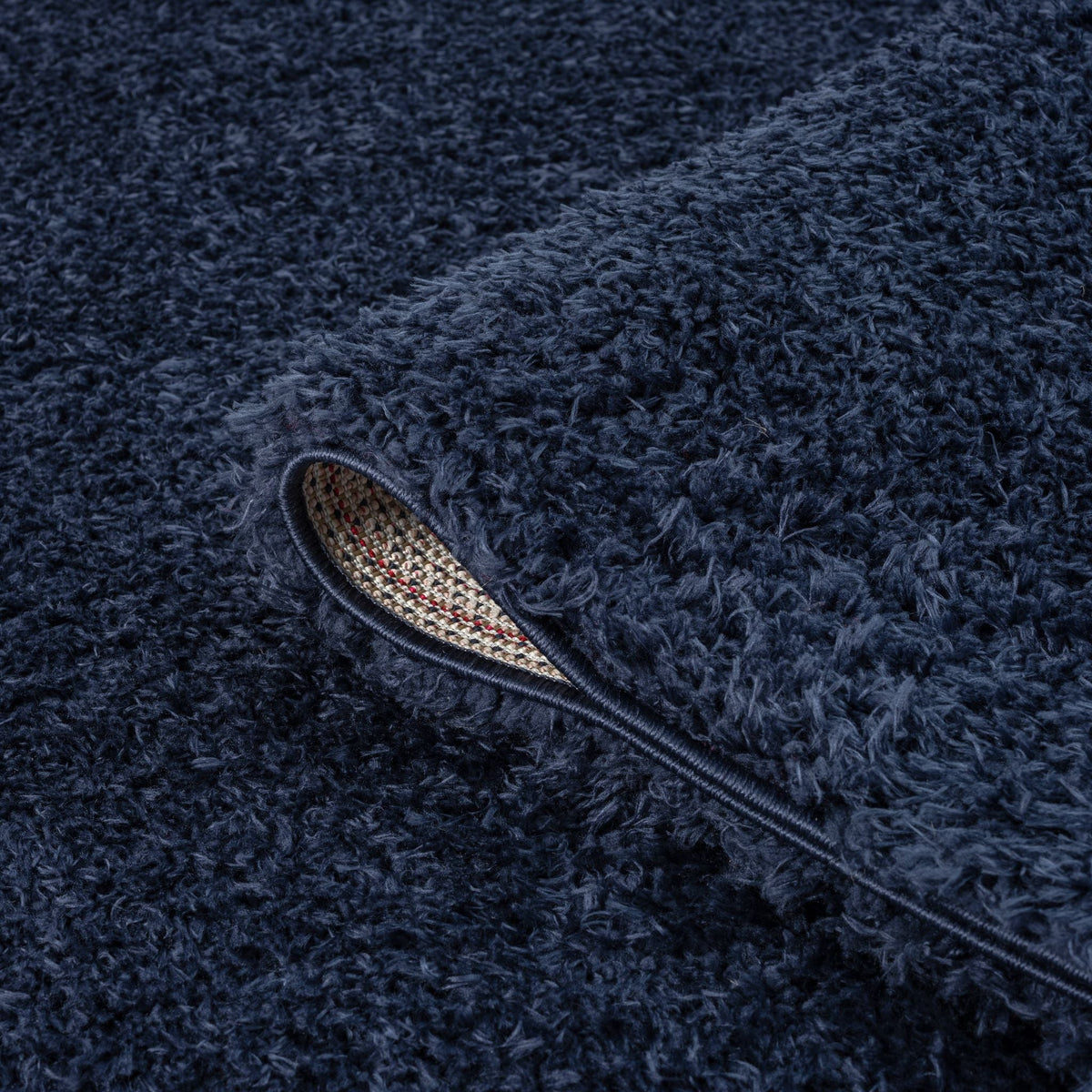 Fleecy 396 Navy Shaggy Rug