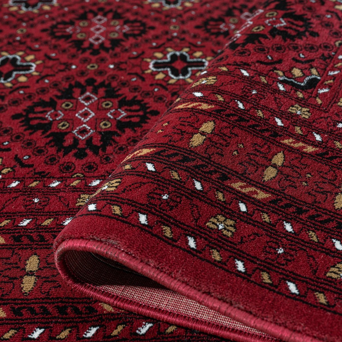 Royal 521 Red Traditional, Classic Hallway Runner