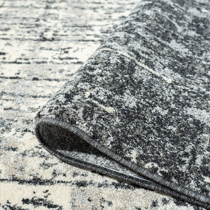 Astor 482 Ebony Abstract Rug