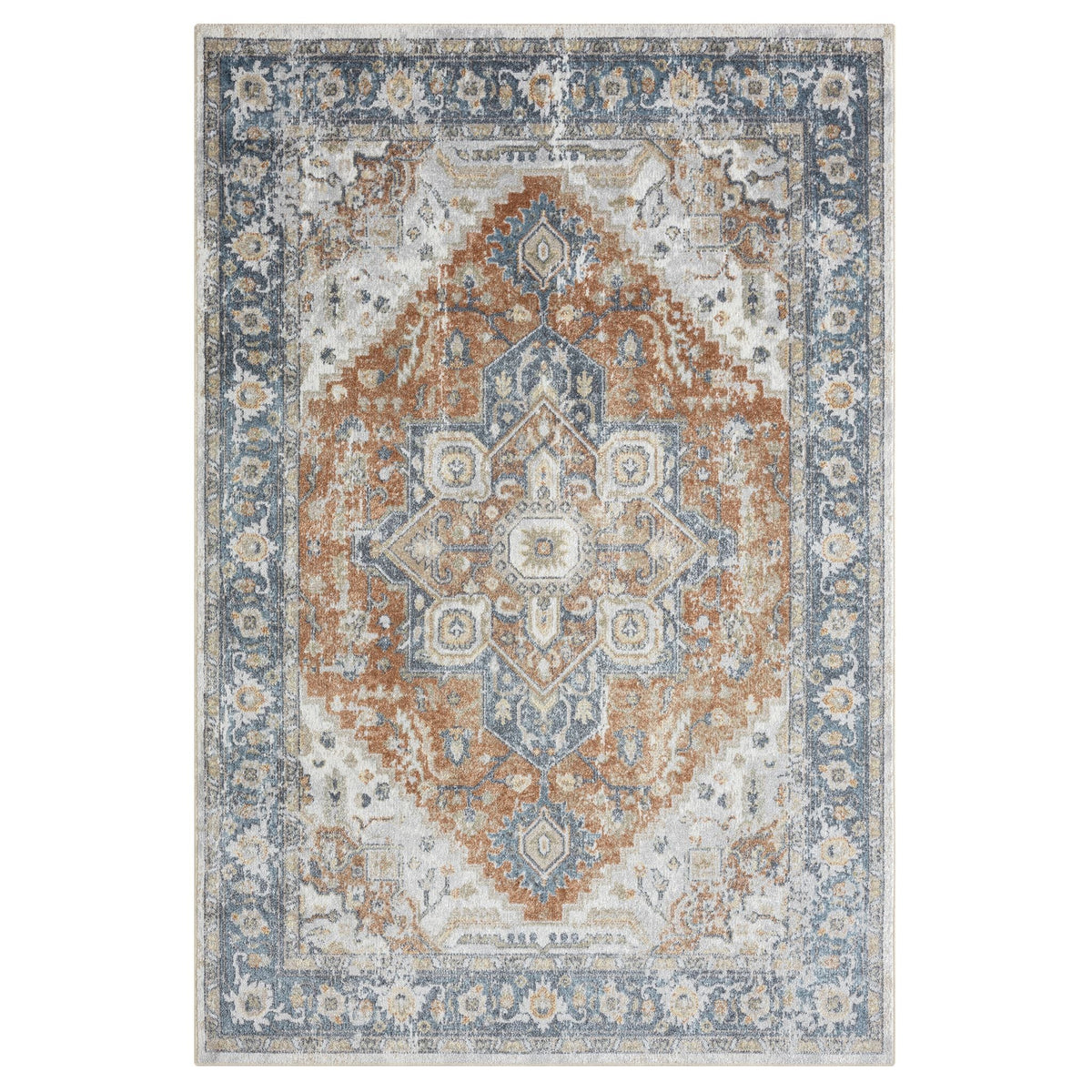 Easy 370 Aqua Transitional Rug