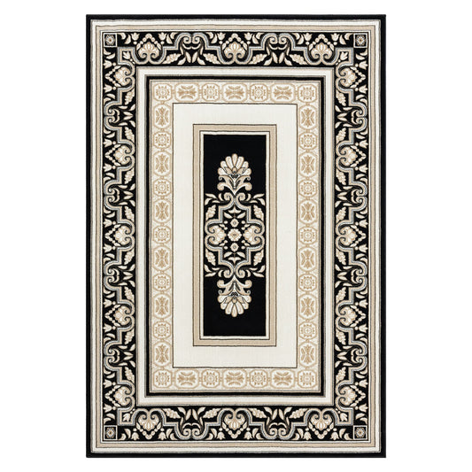 Royal 523 Black Traditional, Classic Rug