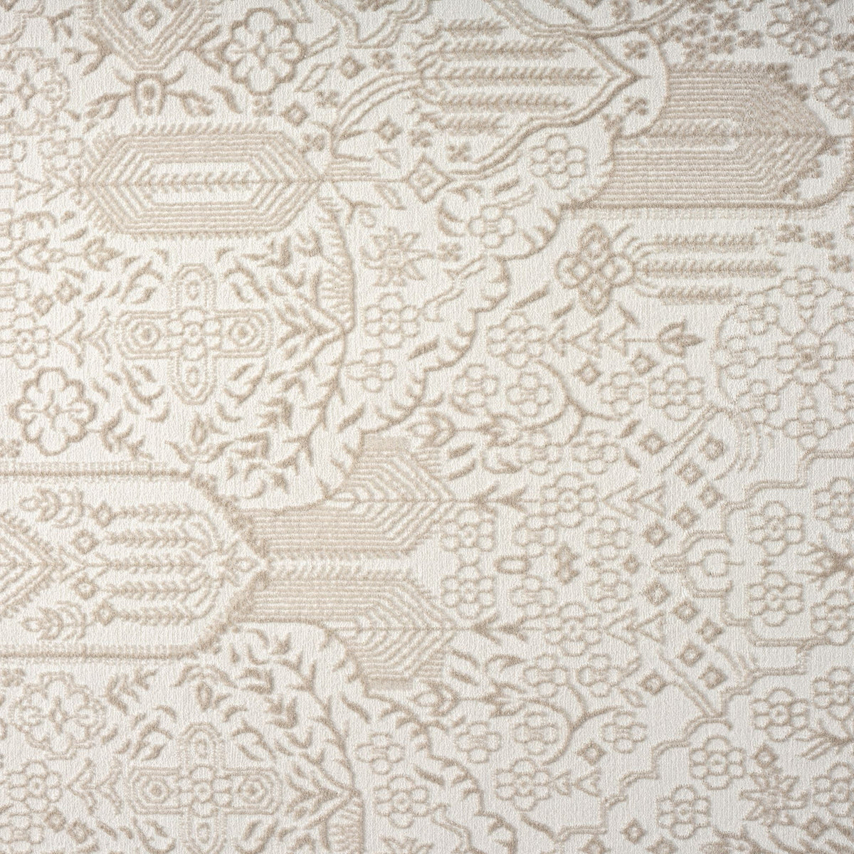 Fable 472 Sand Abstract, Modern Hallway Runner