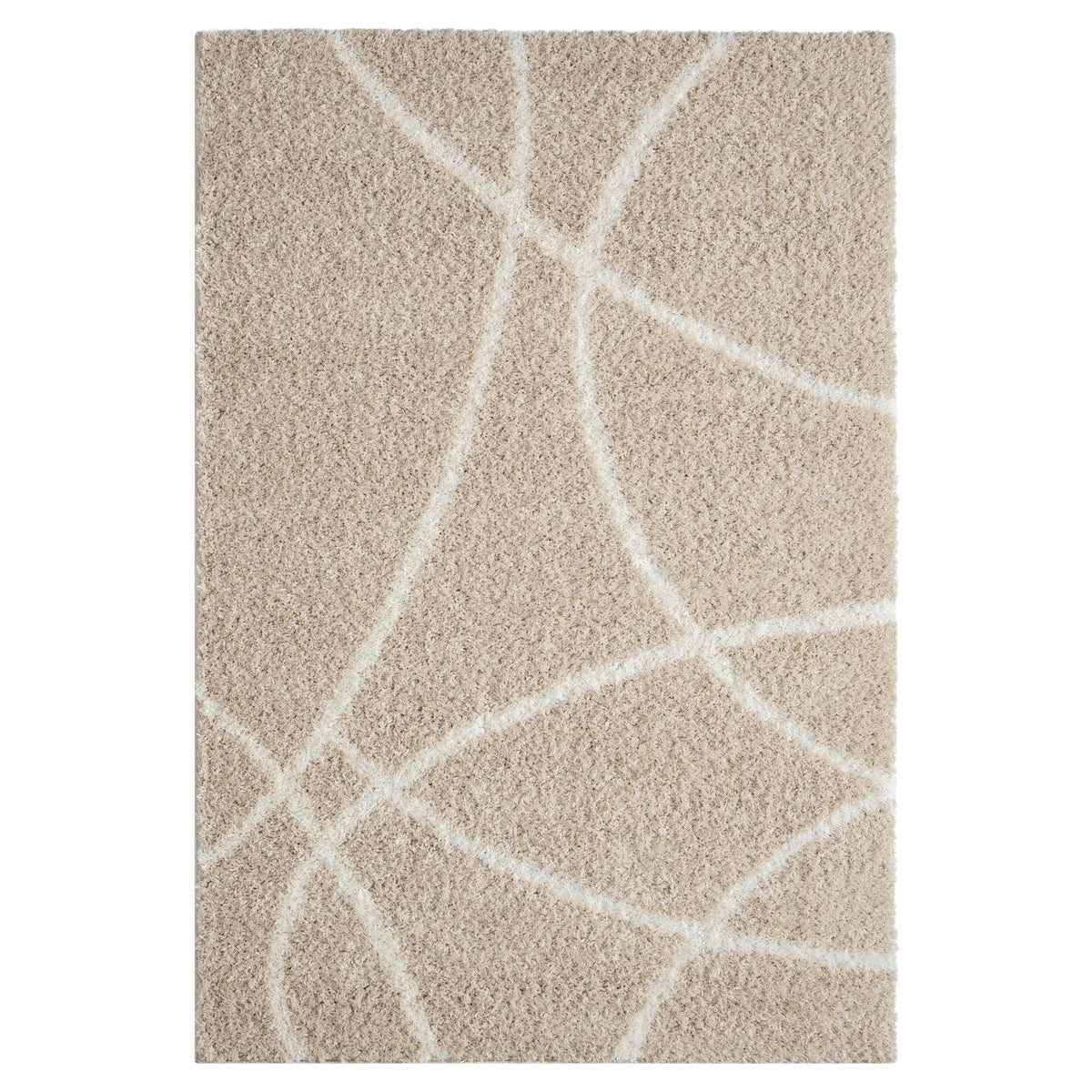 Plushy 382 Fawn Shaggy Rug