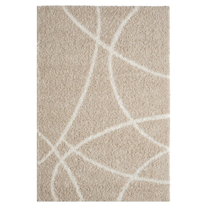 Plushy 382 Fawn Shaggy Rug
