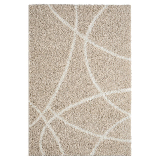 Plushy 382 Fawn Shaggy Rug