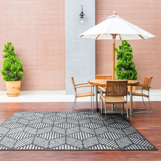 Alfresco 420 Steel Indoor Outdoor Indoor/Outdoor, Flatweave Rug