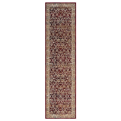 Royal 527 Red Traditional, Classic Hallway Runner
