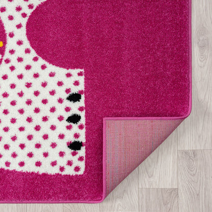 Kidsville 576 Pink Rug