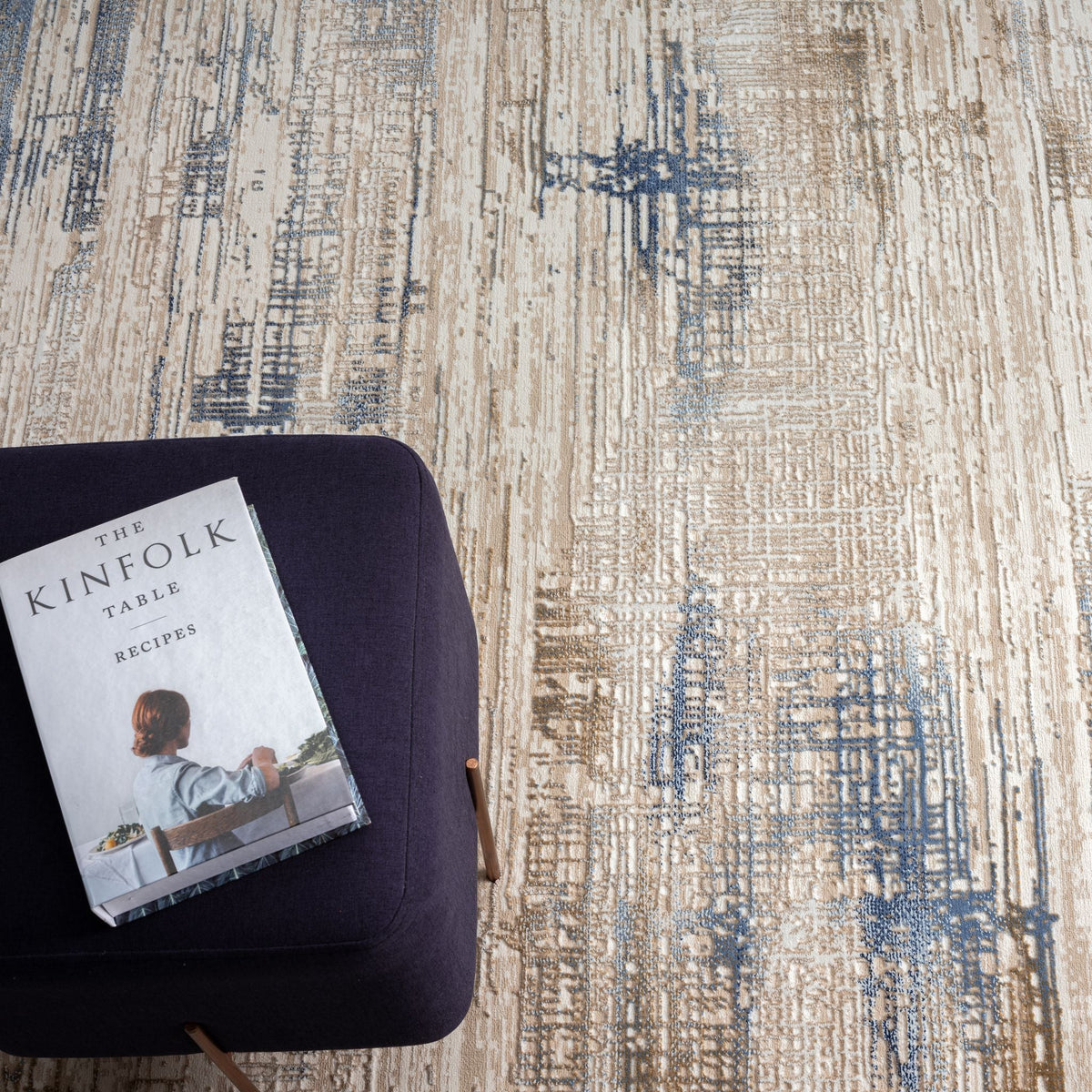 Fable 474 Stone Abstract, Modern Rug