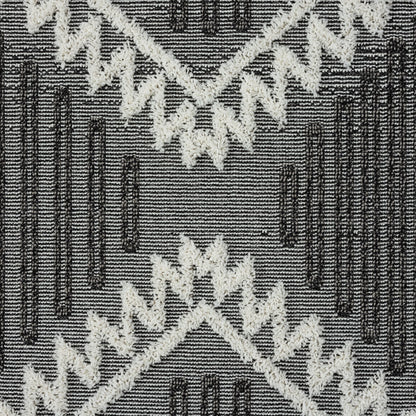 Cottage 544 Ash Geometric Rug