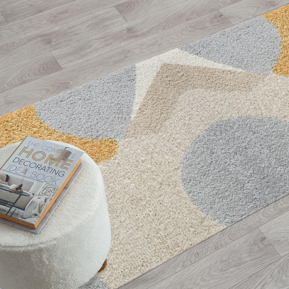 Plushy 383 Multi Shaggy Hallway Runner
