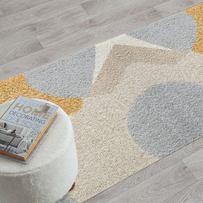 Plushy 383 Multi Shaggy Hallway Runner