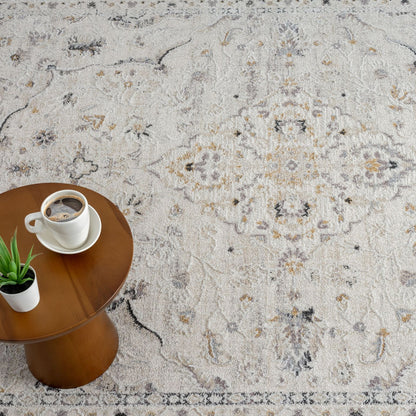 Easton 467 Stone Abstract, Transitional Rug