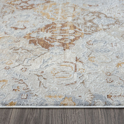Easton 461 Multi Abstract, Transitional Rug