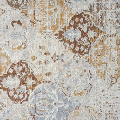 Easton 461 Multi Abstract, Transitional Hallway Runner