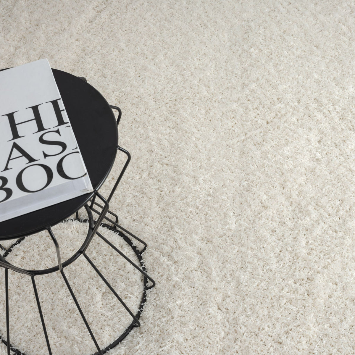 Fleecy 393 Sand Shaggy Rug