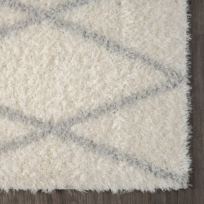 Plushy 388 Sand Shaggy Hallway Runner