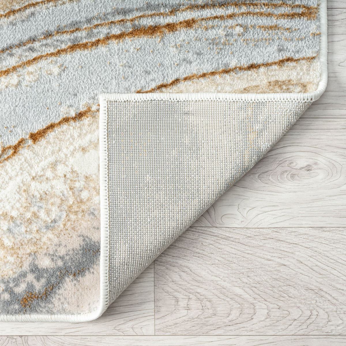 Amber 184 Sand Abstract, Geometric Rug