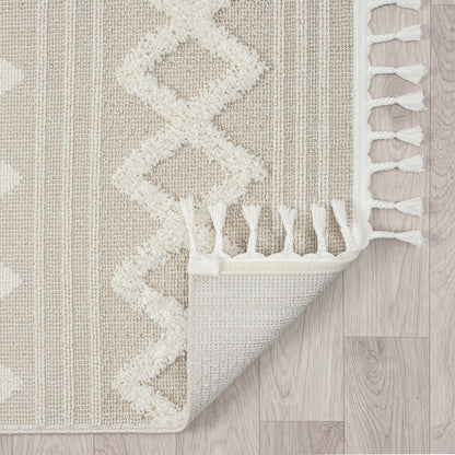 Cottage 542 Fawn Geometric Rug