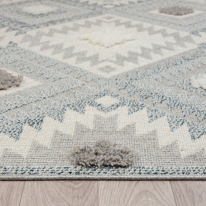 Cottage 543 Pebble Geometric Rug