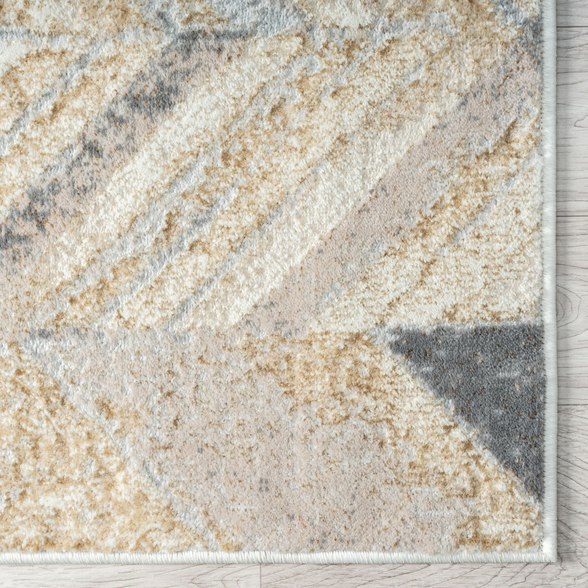 Amber 188 Stone Abstract, Geometric Rug