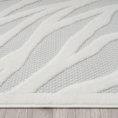 Calm 415 Ivory Geometric Rug