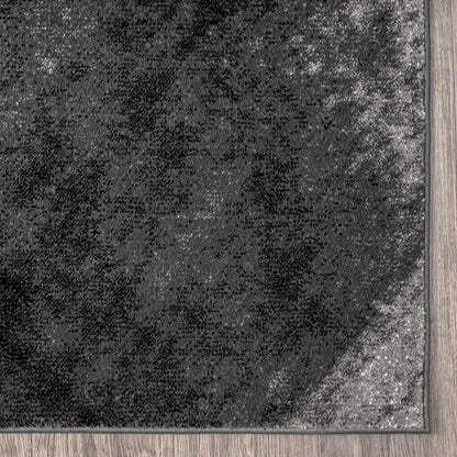 Adore 2316 Grey Abstract Hallway Runner