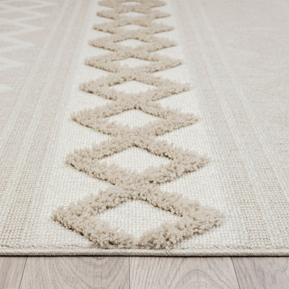 Cottage 542 Fawn Geometric Rug