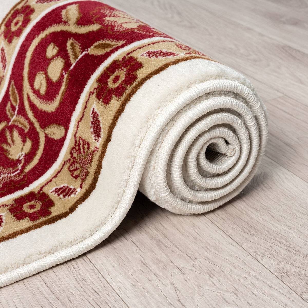 Estate 512 Cream Traditional, Classic Hallway Runner