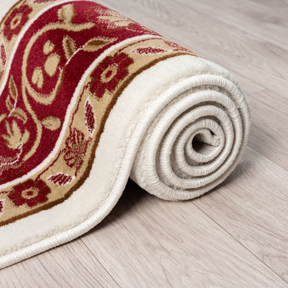 Estate 512 Cream Traditional, Classic Hallway Runner