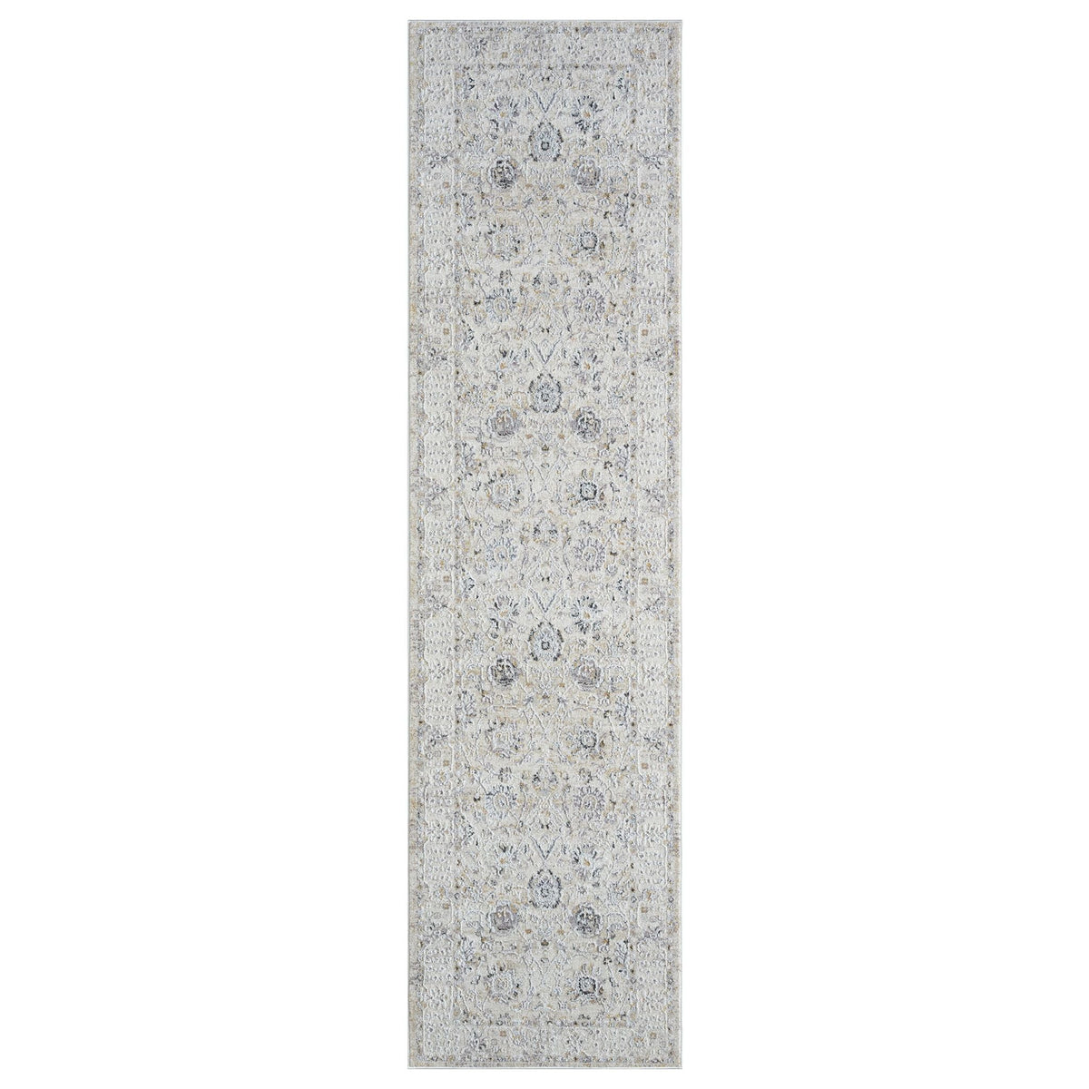 Easton 466 Sand Abstract, Transitional Hallway Runner