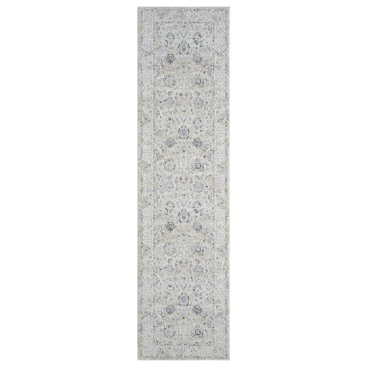 Easton 466 Sand Abstract, Transitional Hallway Runner