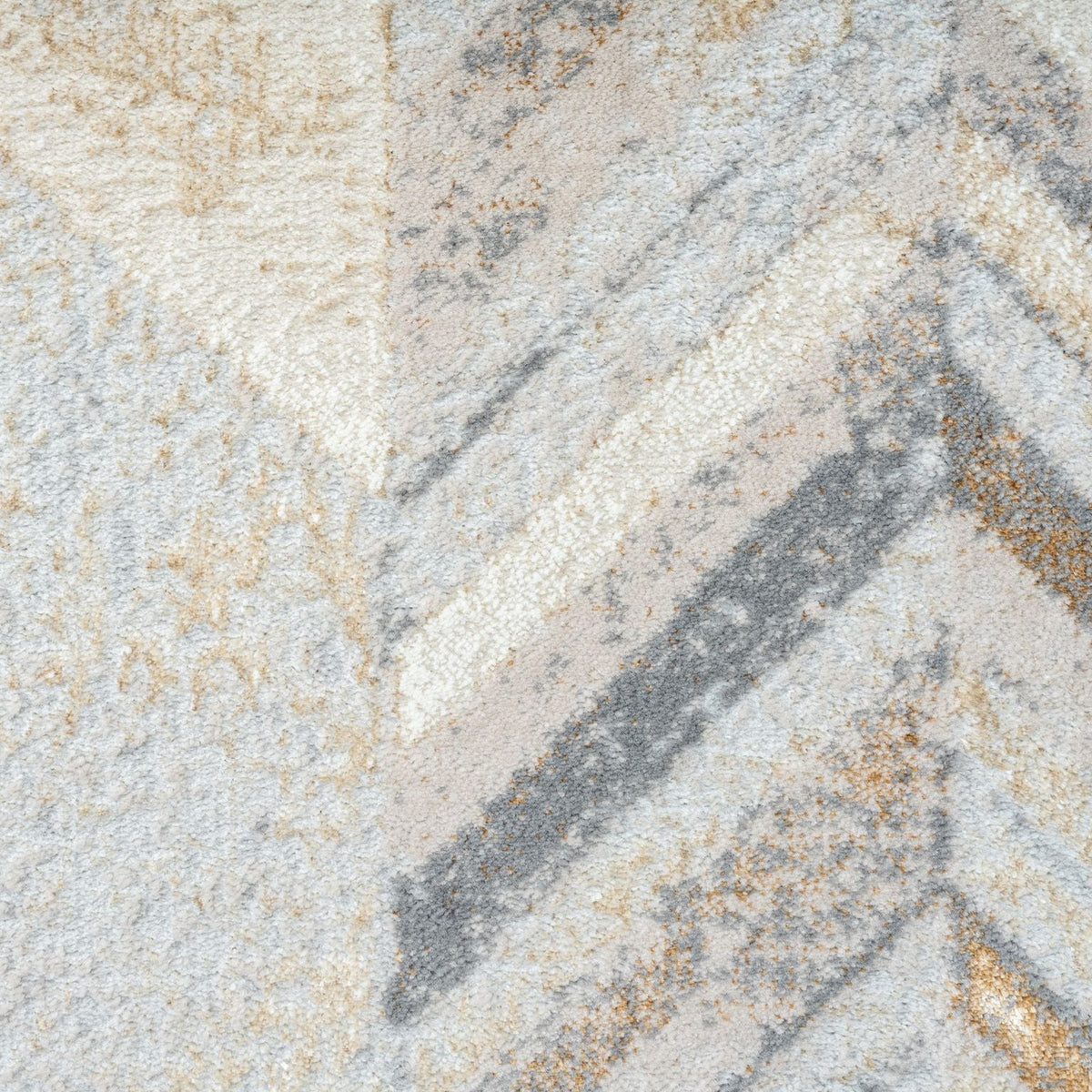 Amber 188 Stone Abstract, Geometric Rug