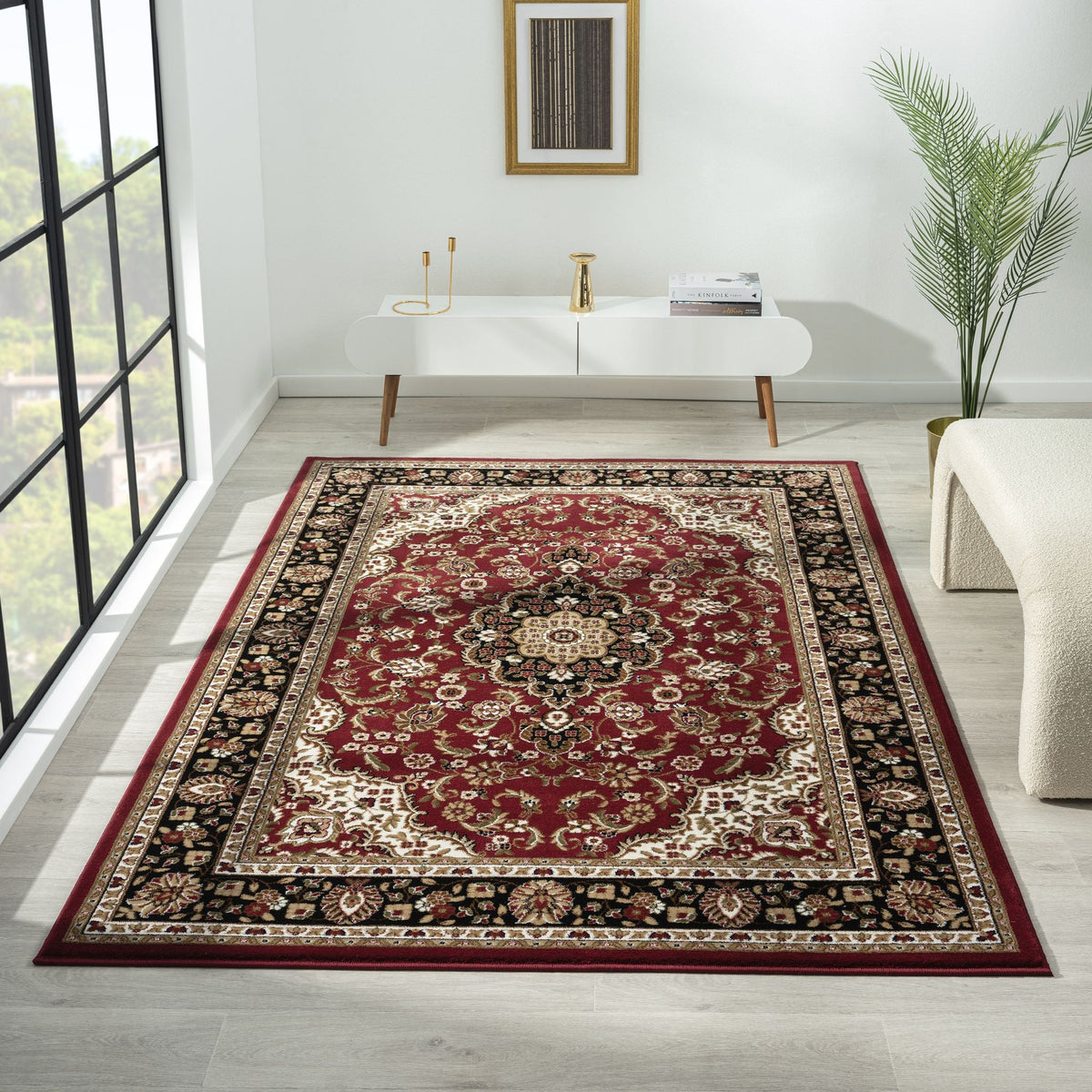 Royal 524 Red Traditional, Classic Rug