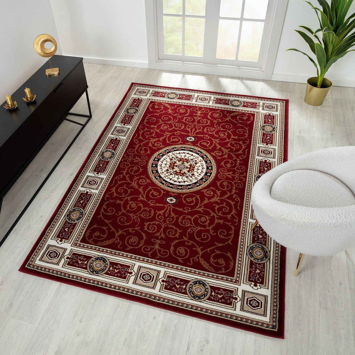 Estate 511 Red Traditional, Classic Rug