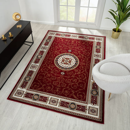 Estate 511 Red Traditional, Classic Rug