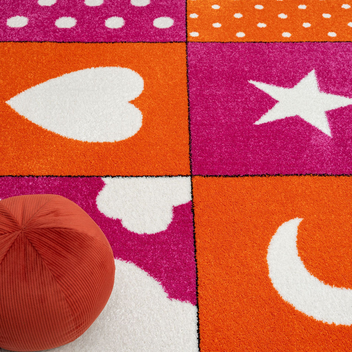 Kidsville 573 Pink Rug