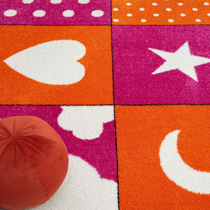 Kidsville 573 Pink Rug