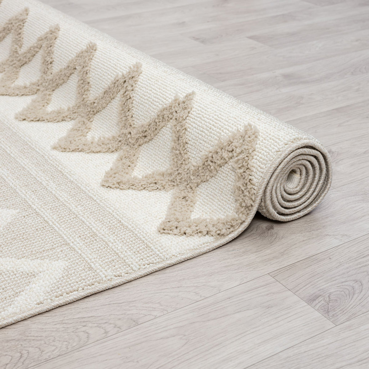 Cottage 542 Fawn Geometric Rug