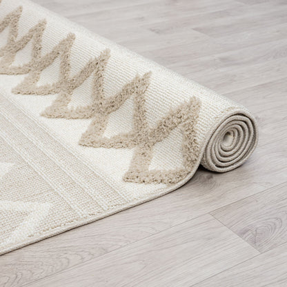 Cottage 542 Fawn Geometric Rug