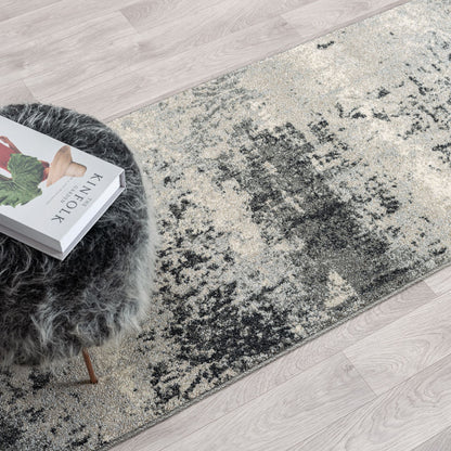 Astor 485 Sand Abstract Hallway Runner