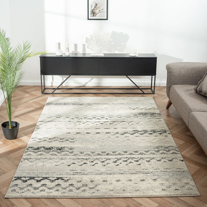 Astor 486 Ivory Abstract Rug