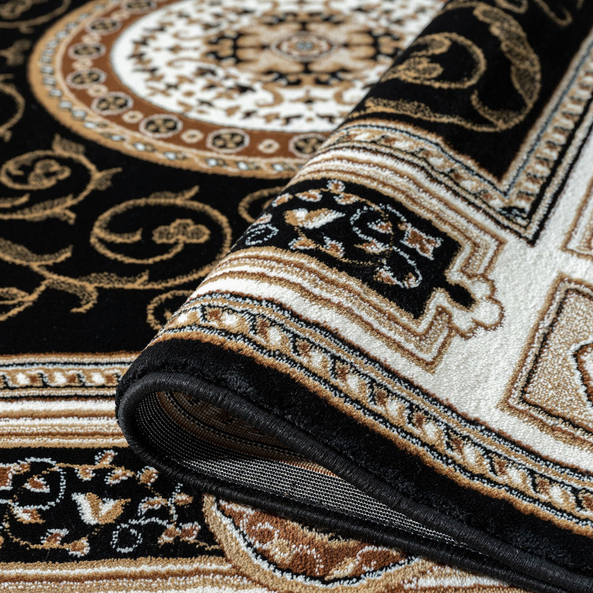 Estate 511 Black Traditional, Classic Rug