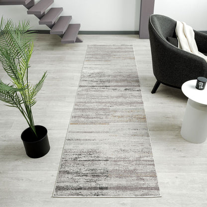 Easton 469 Cloud Abstract, Transitional Hallway Runner