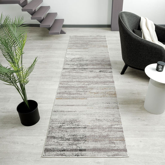 Easton 469 Cloud Abstract, Transitional Hallway Runner