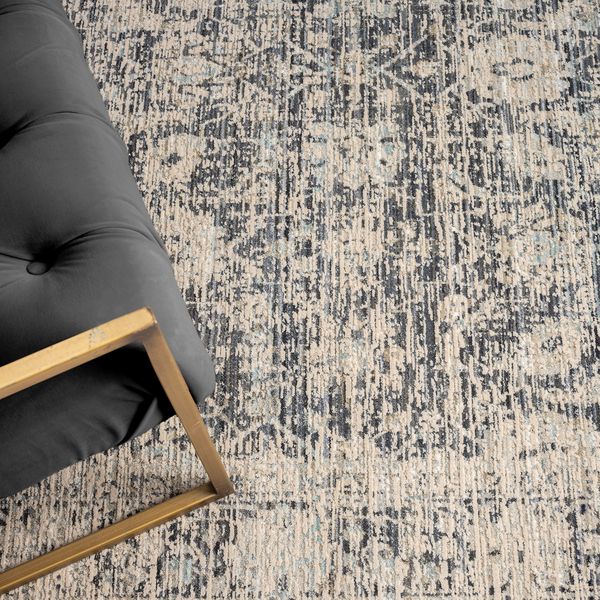 Aubrey 6740 Sand Abstract, Traditional Rug